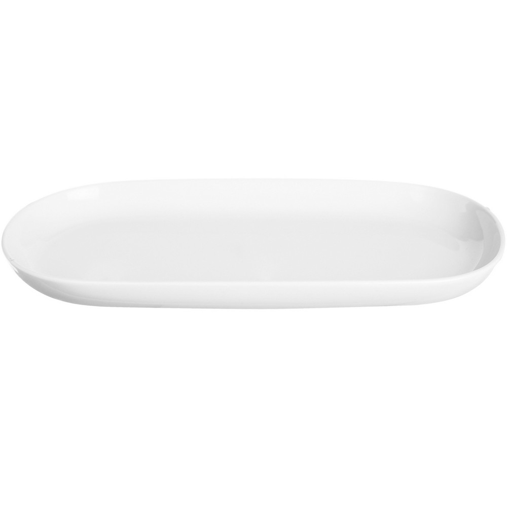 EXCELSA White白瓷淺餐盤(長23.2cm)