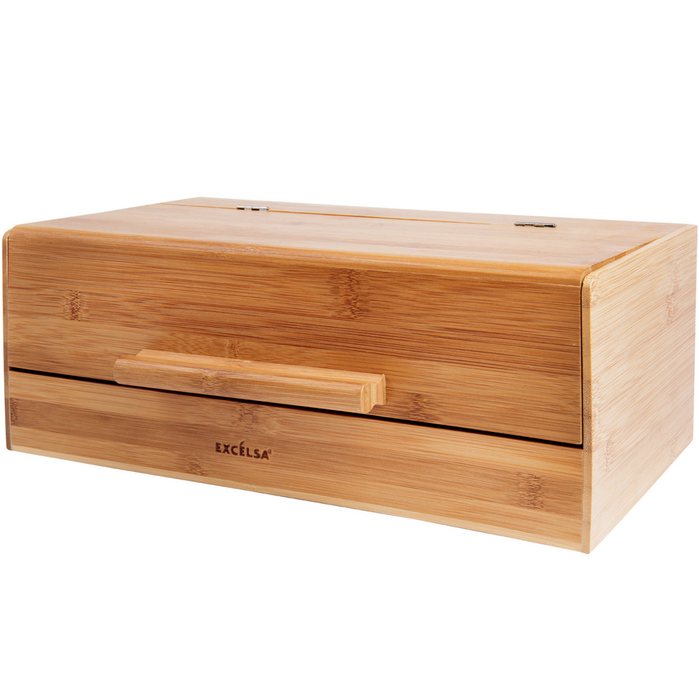 EXCELSA Eco竹製麵包收納盒(36cm)