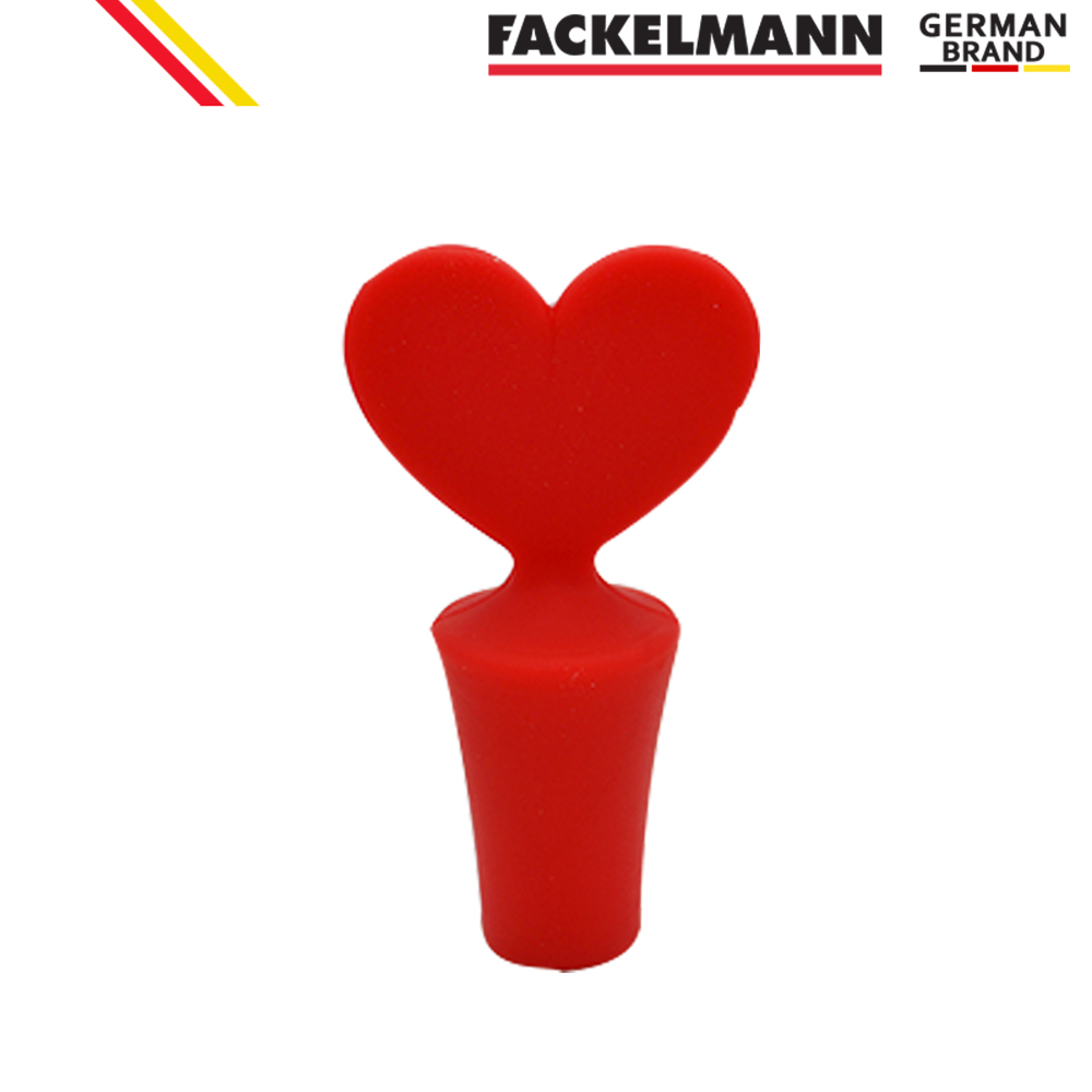 德國法克漫 Fackelmann 心型矽膠酒塞