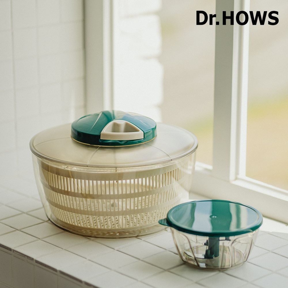【韓國Dr.HOWS】 DAILY蔬菜脫水&切碎機 2入組-米