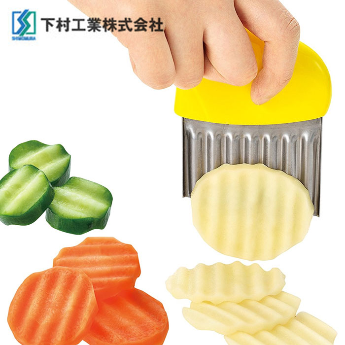 【下村工業】馬鈴薯波浪切片器 FV-616