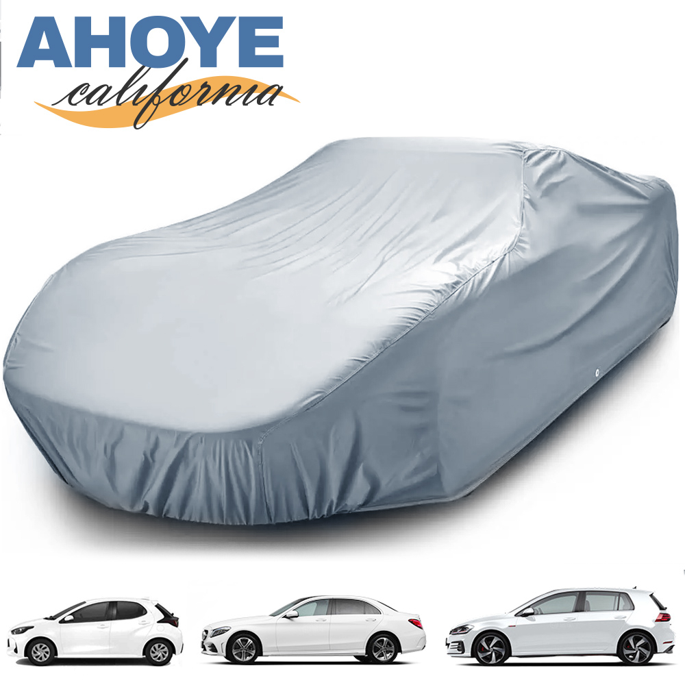 【Ahoye】PEVA防塵防雨防曬汽車罩 (一般轎車通用) 車衣 防塵罩
