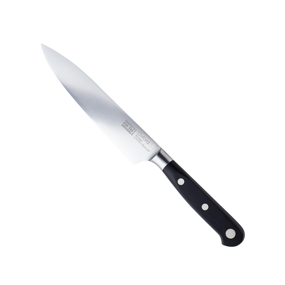 Taylors Eye Witness Oxford主廚刀(霧銀鉚釘15cm)