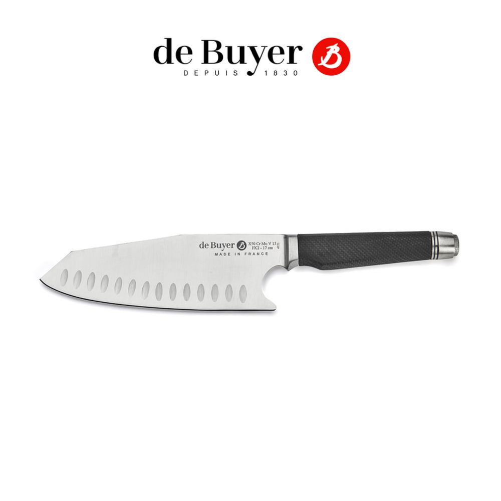 de Buyer法國畢耶 FK2碳纖系列 中式主廚刀17cm