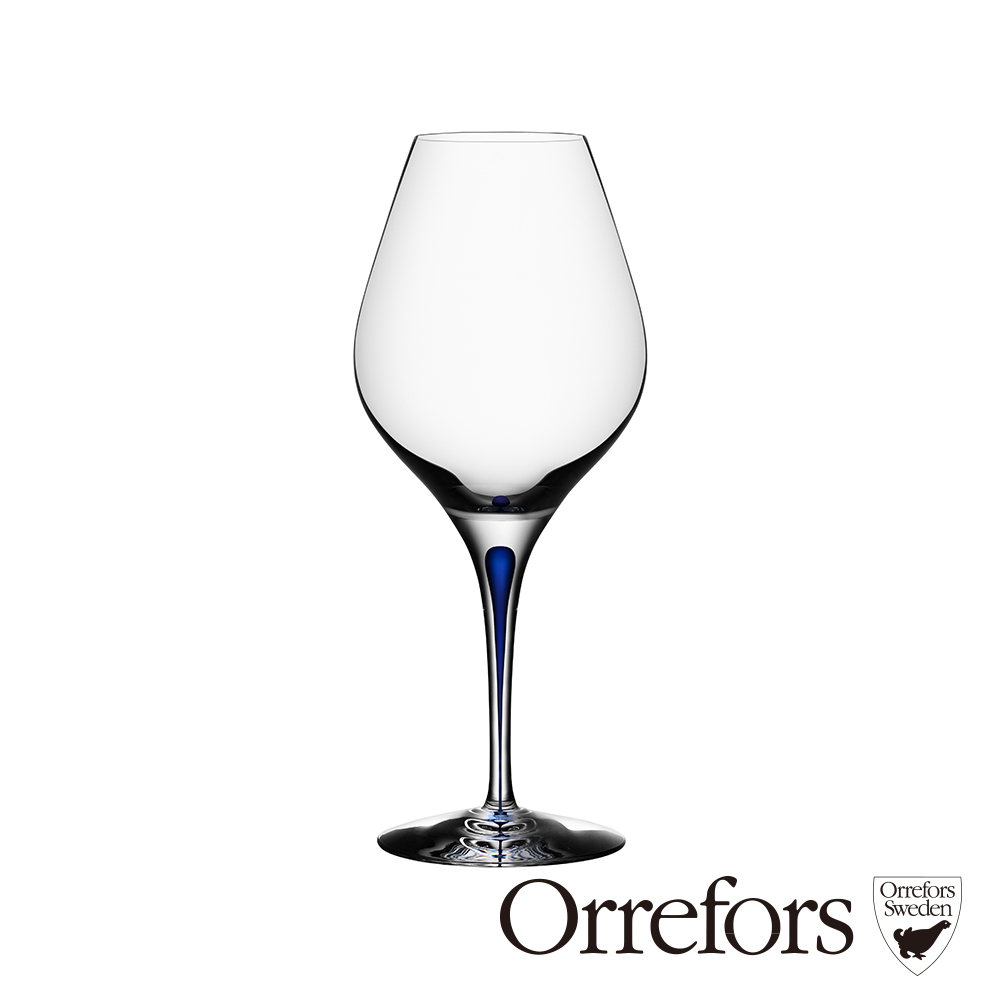 【瑞典Orrefors】 藍色之舞紅酒杯(Aroma)62CL-INTERMEZZO