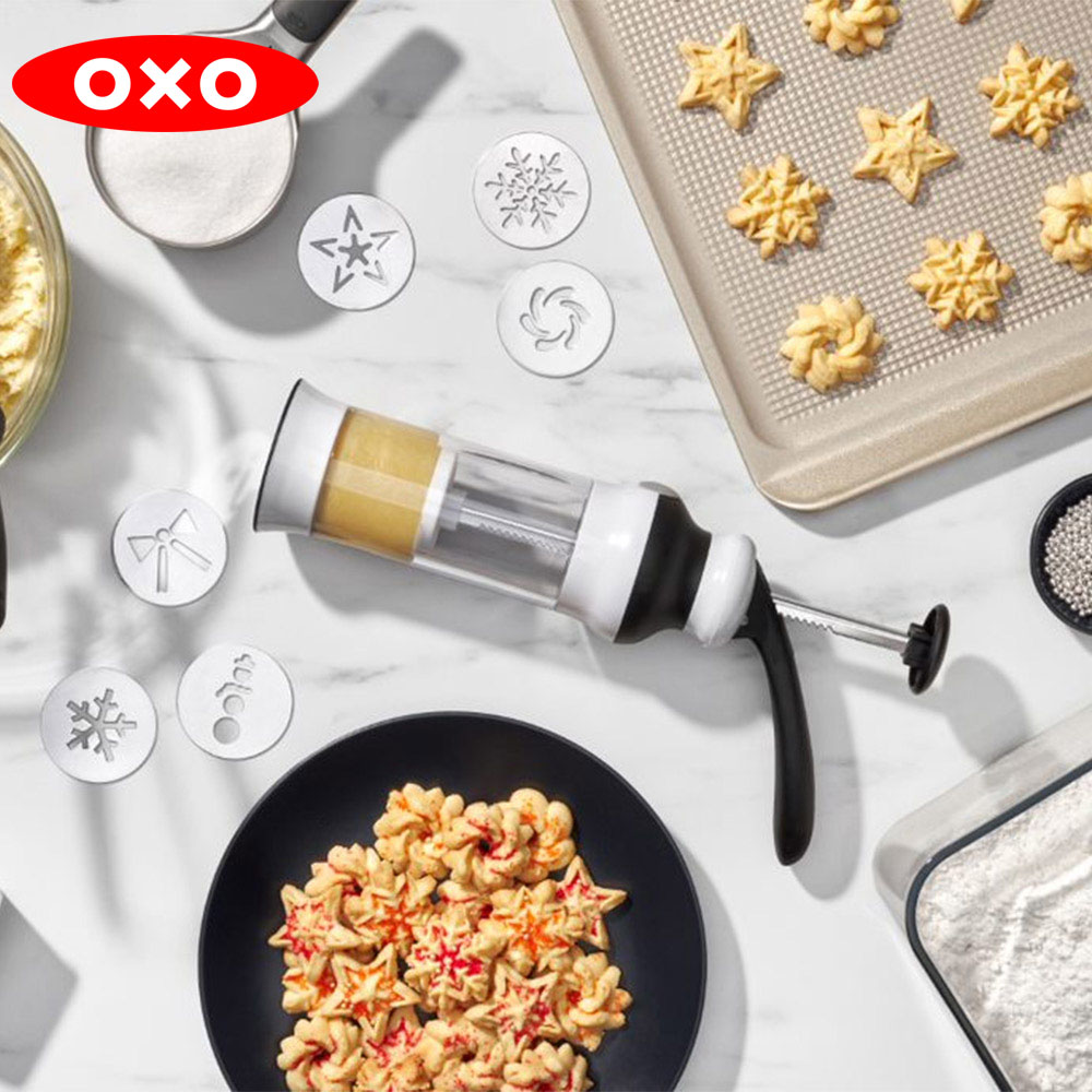 OXO 手工餅乾擠壓器