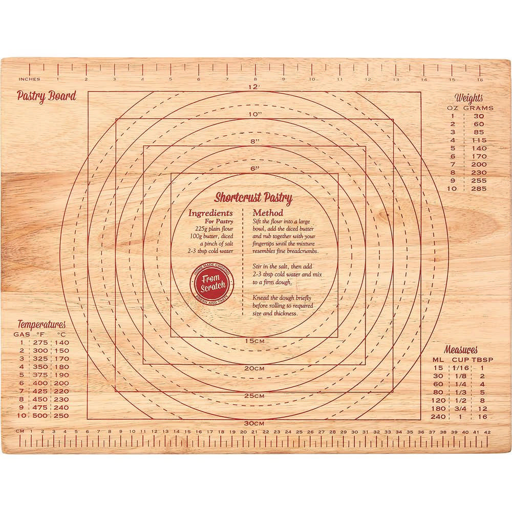 Premier 木質測量揉麵板(45cm)
