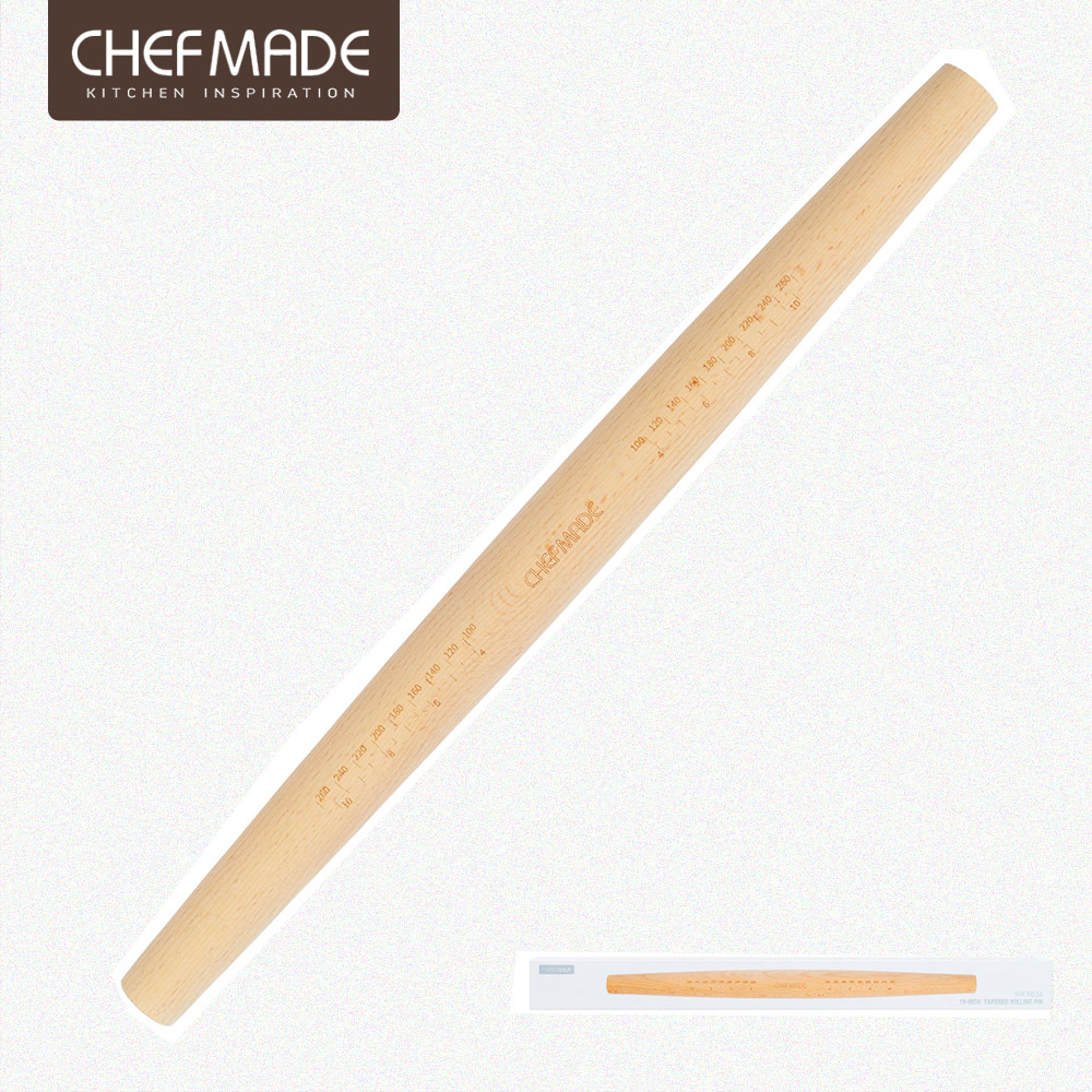 【美國Chefmade】法式原木桿麵棍 (CM038)