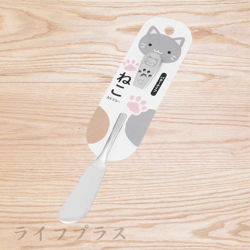 日本製ECHO貓印不鏽鋼奶油刀-3入組