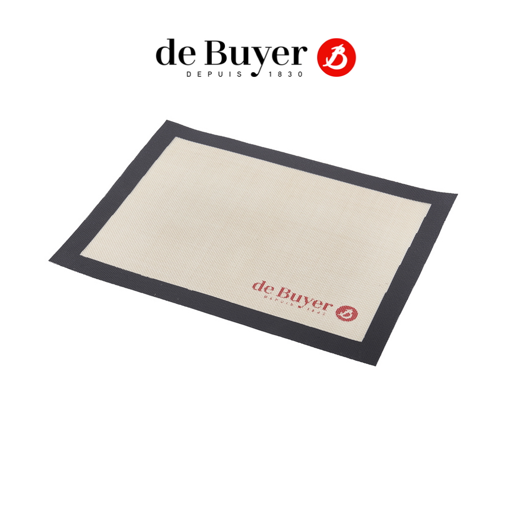 法國【de Buyer】畢耶烘焙 矽膠不沾烘焙墊40x30cm(透氣網墊款)