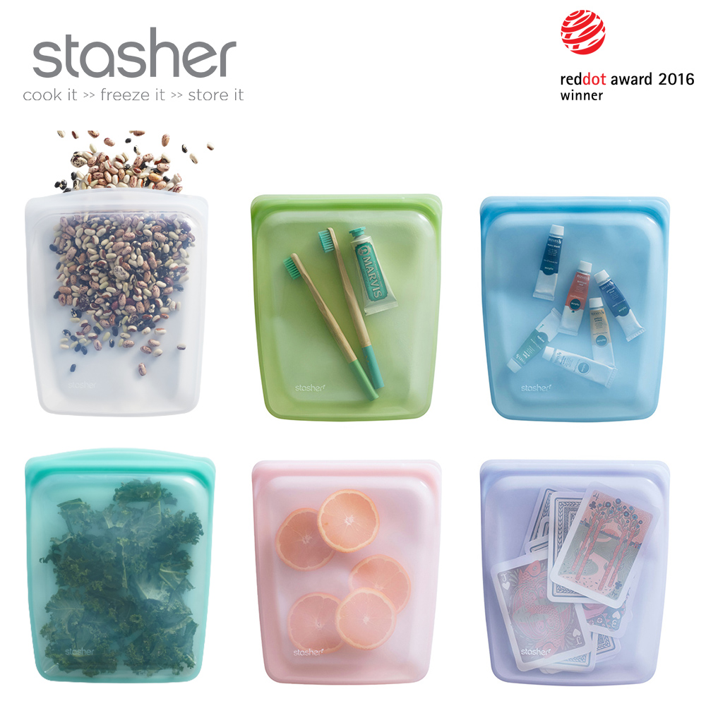 Stasher 大長形矽膠密封袋