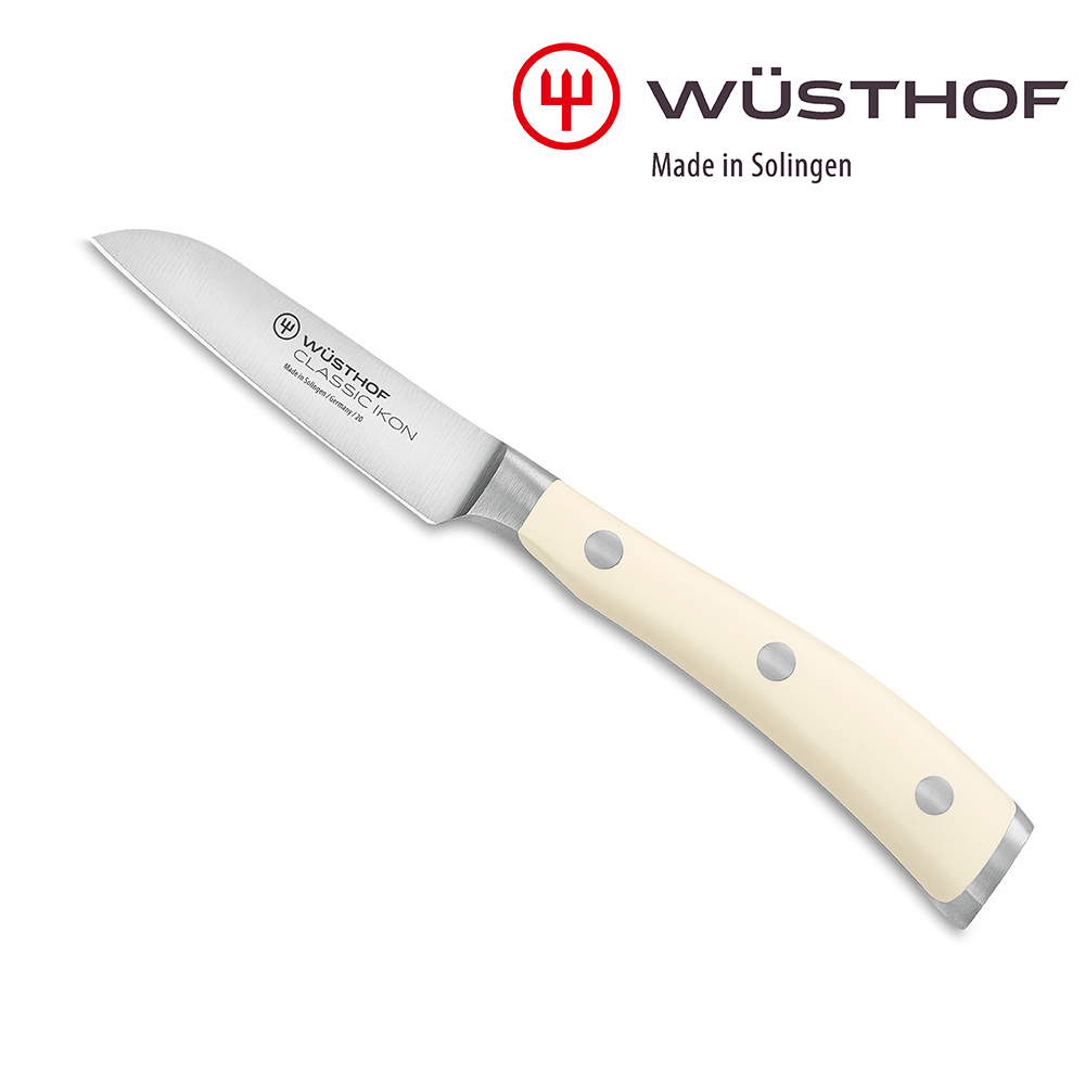 《WUSTHOF》德國三叉牌CLASSIC IKON cream 8cm削皮刀