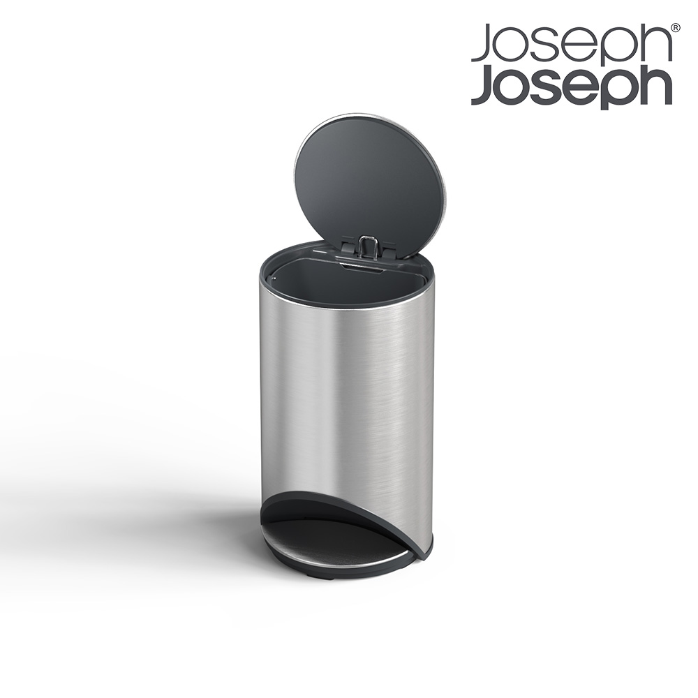 【Joseph Joseph】Arc系列垃圾桶10L-不鏽鋼