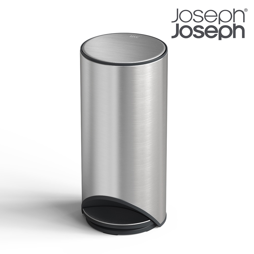 【Joseph Joseph】Arc系列垃圾桶30L-不鏽鋼