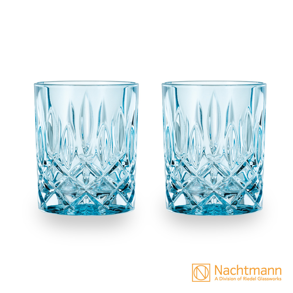 【Nachtmann】貴族復古系列-威士忌杯2入組-水藍色