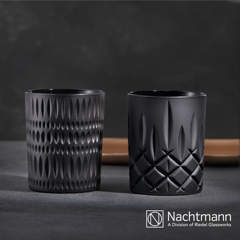【Nachtmann】質感黑系列-消光黑威士忌禮盒(日耳曼/貴族)