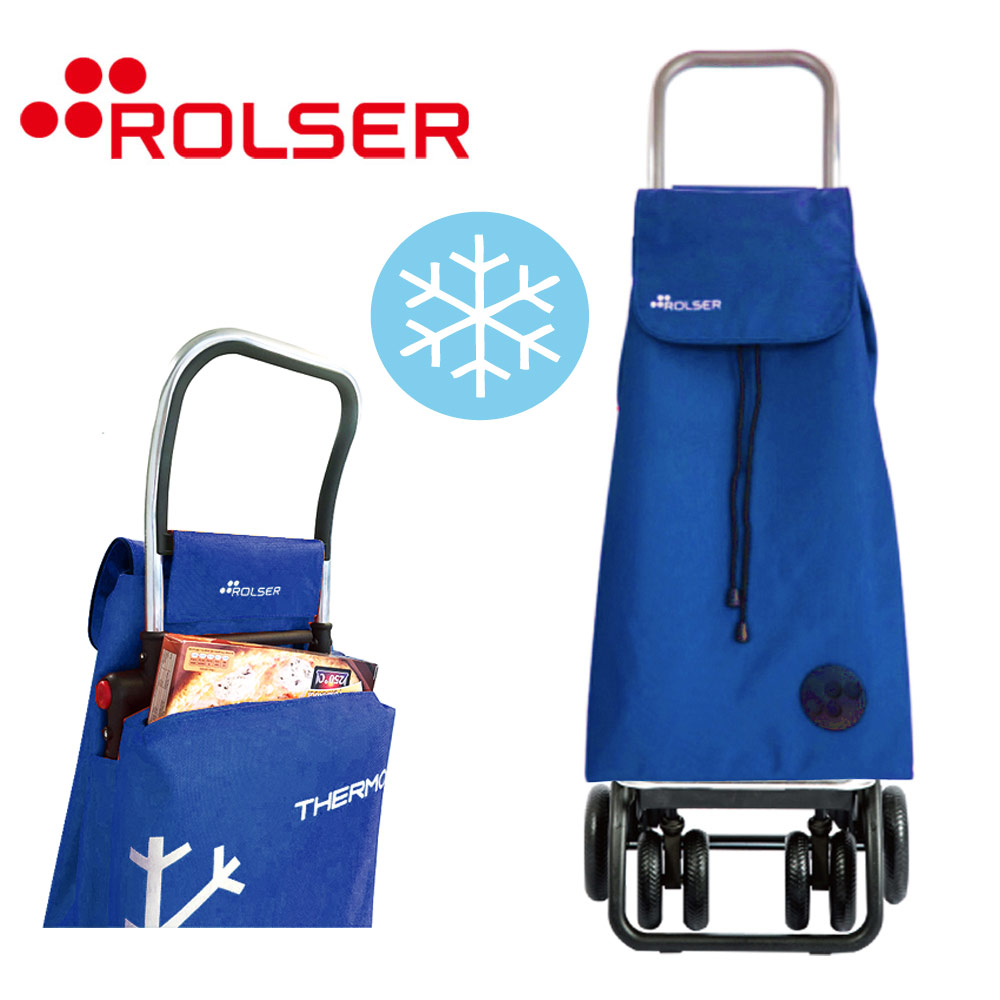 ROLSER TOUR可變四輪保冷時尚購物車(藍)