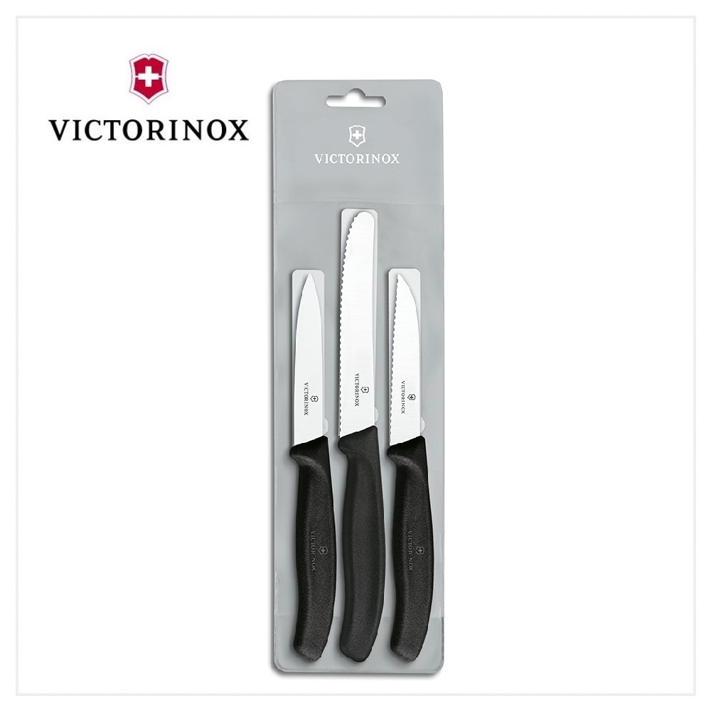 VICTORINOX 瑞士維氏 三入刀/黑 6.7113.3