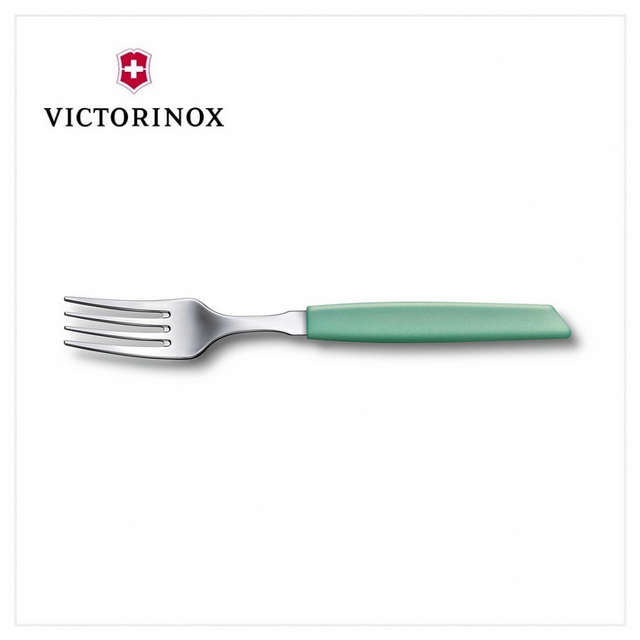 VICTORINOX 6.9036.0941 餐叉20.5cm 綠