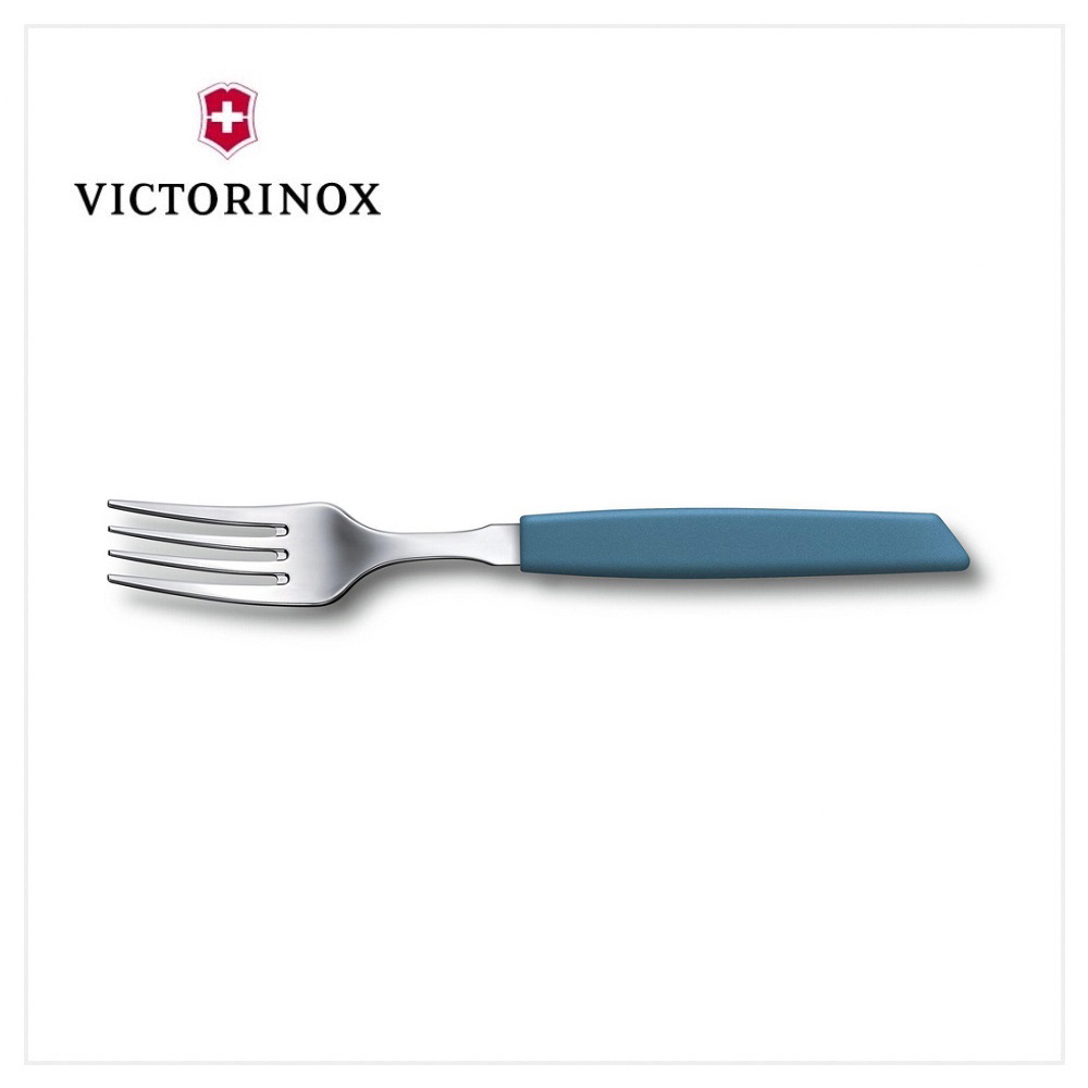 VICTORINOX 6.9036.092 餐叉20.5cm 藍