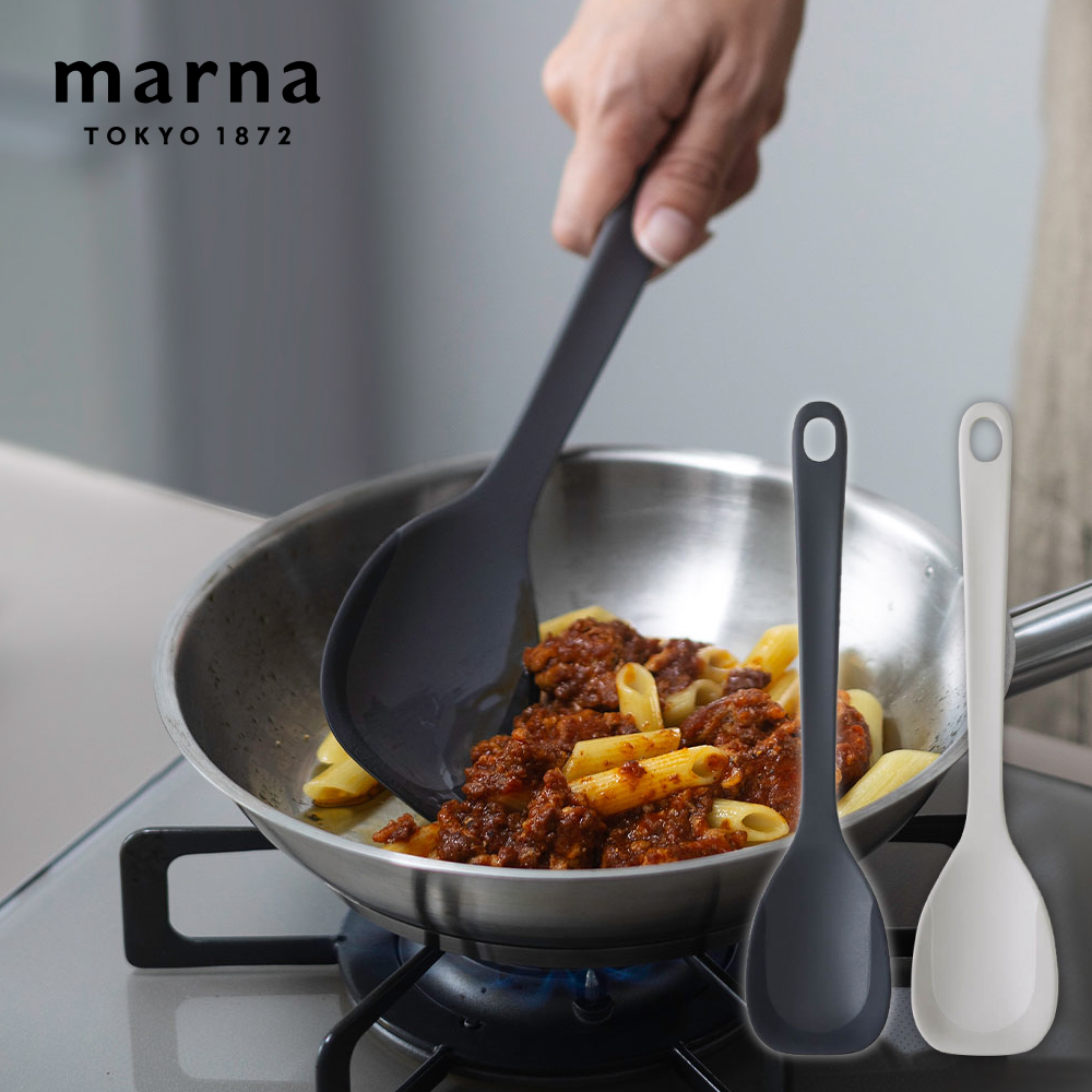 【MARNA】 日本品牌不粘鍋料理廚具-矽膠調理匙