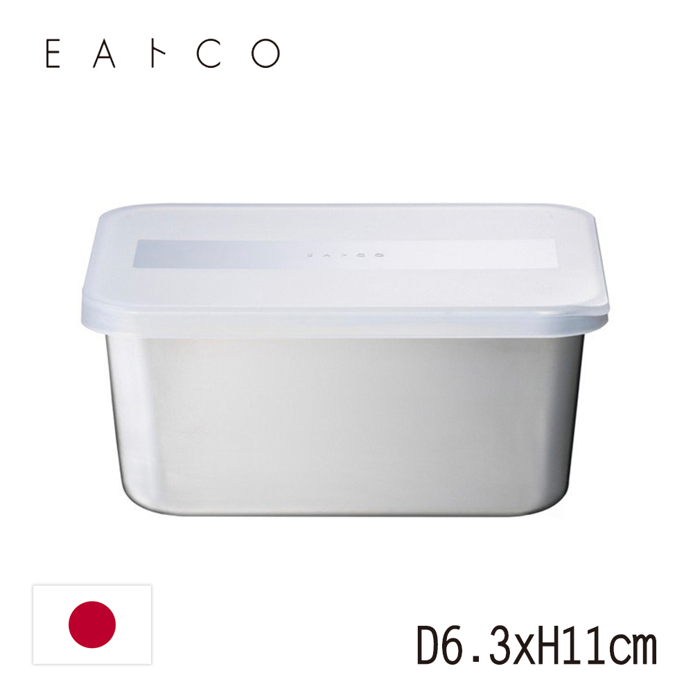 【EATCO】日製食物儲存盒-白
