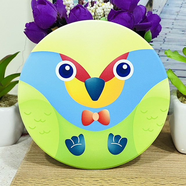 Stylelife五色鳥陶瓷杯墊⭐圓滾滾五色鳥