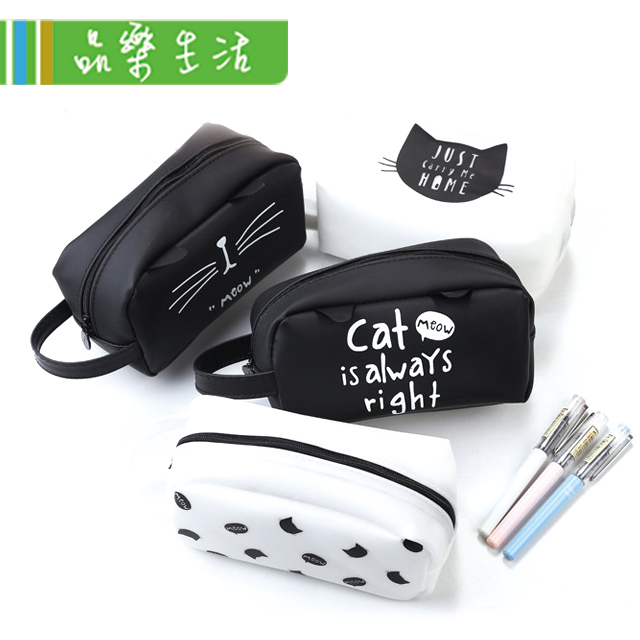 【品樂．LaVie】筆袋王☆可提式立體萌貓造型筆袋鉛筆盒