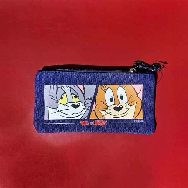Tom and Jerry-筆袋-不失禮貌的微笑款