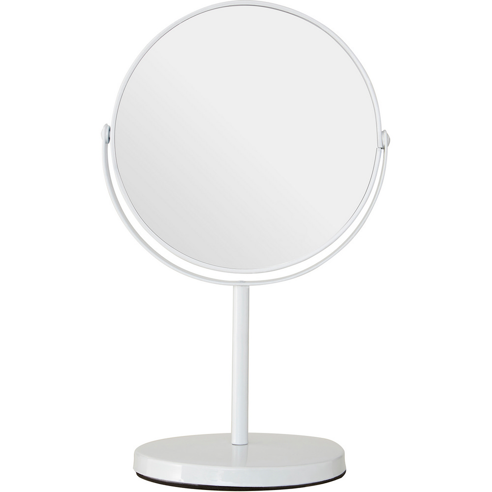 Premier 雙面高腳桌鏡(白29cm)