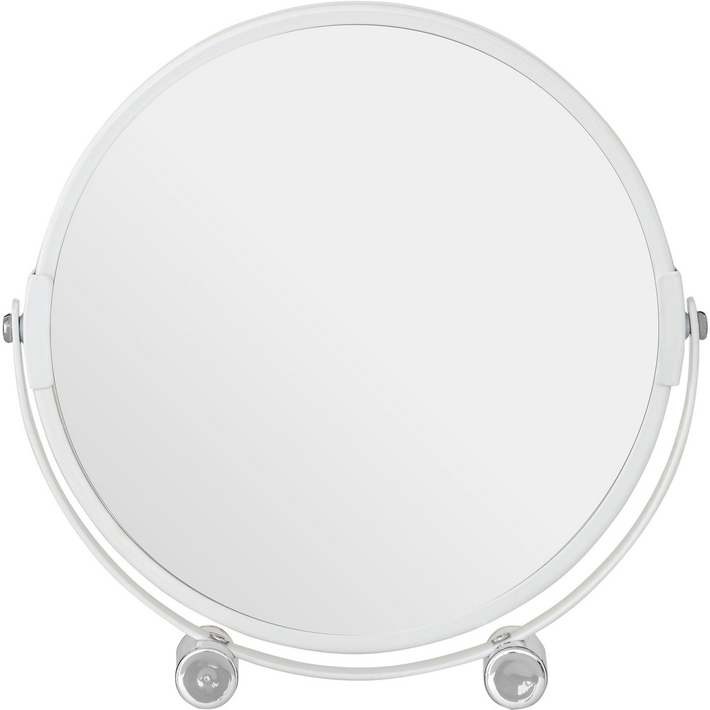 Premier 雙面立式桌鏡(白)