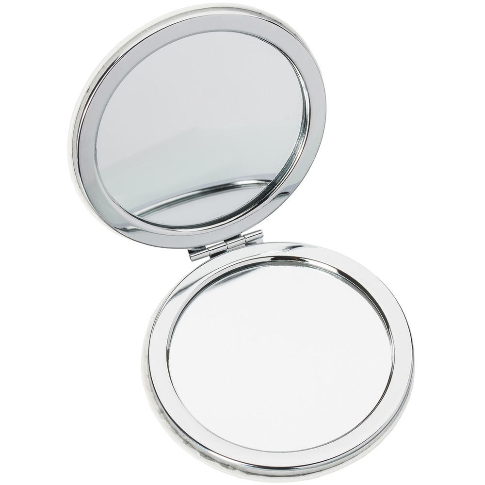 REFLECTS 圓型雙面隨身鏡(白)
