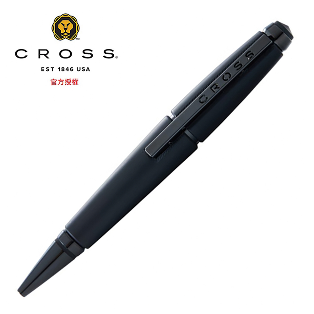 【CROSS】Edge創意系列鋼珠筆 啞光黑 AT0555-11