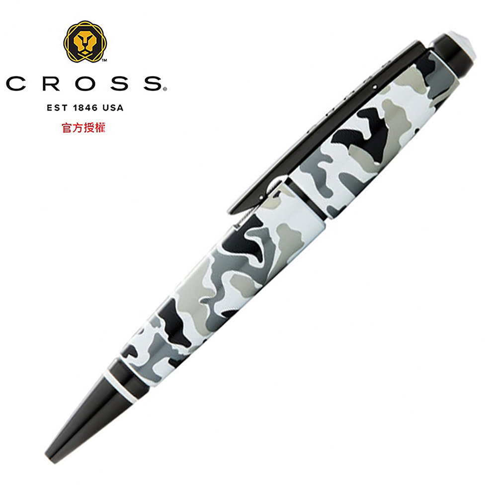【CROSS】Edge創意系列鋼珠筆 迷彩黑 AT0555-18