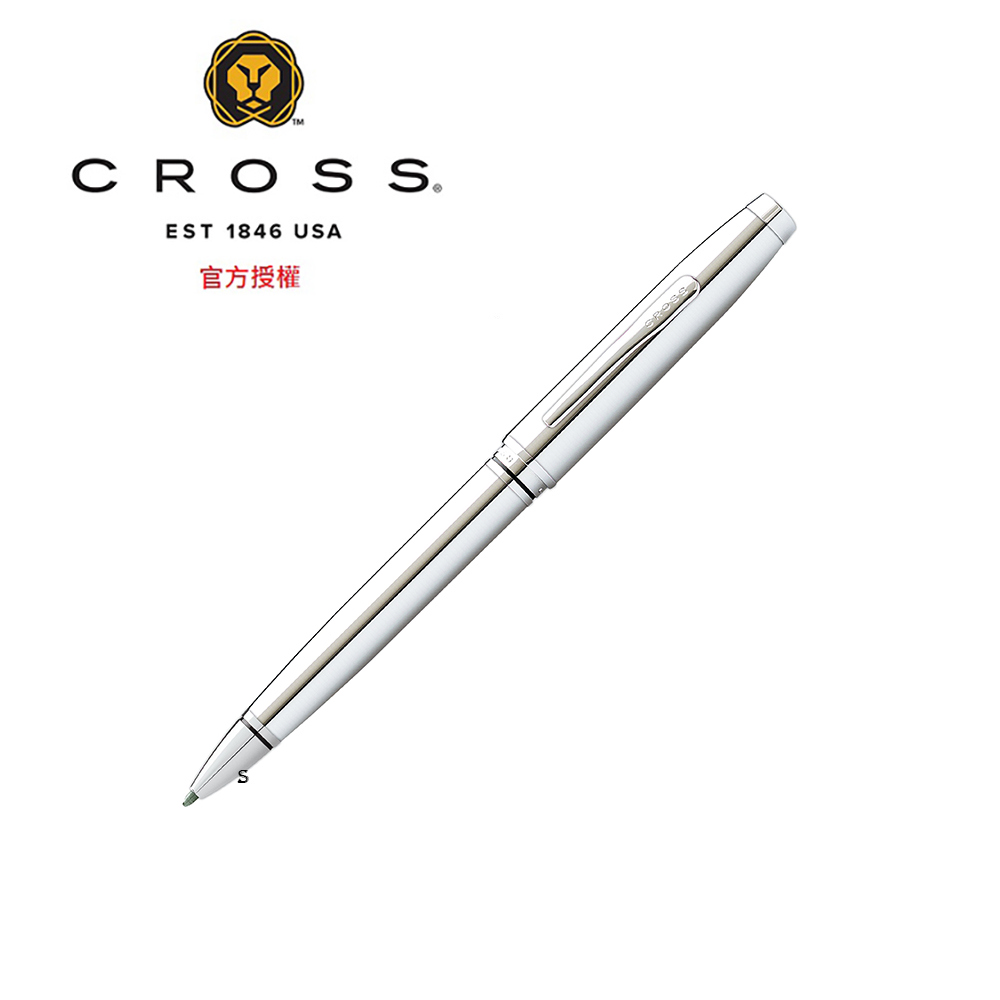 CROSS 高雲系列 亮鉻白夾 原子筆 AT0662-7
