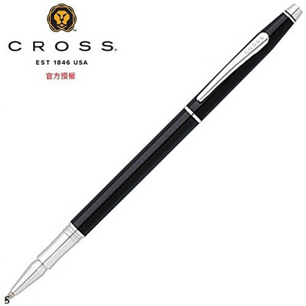 CROSS 世紀系列 黑亮漆 鋼珠筆 AT0085-77