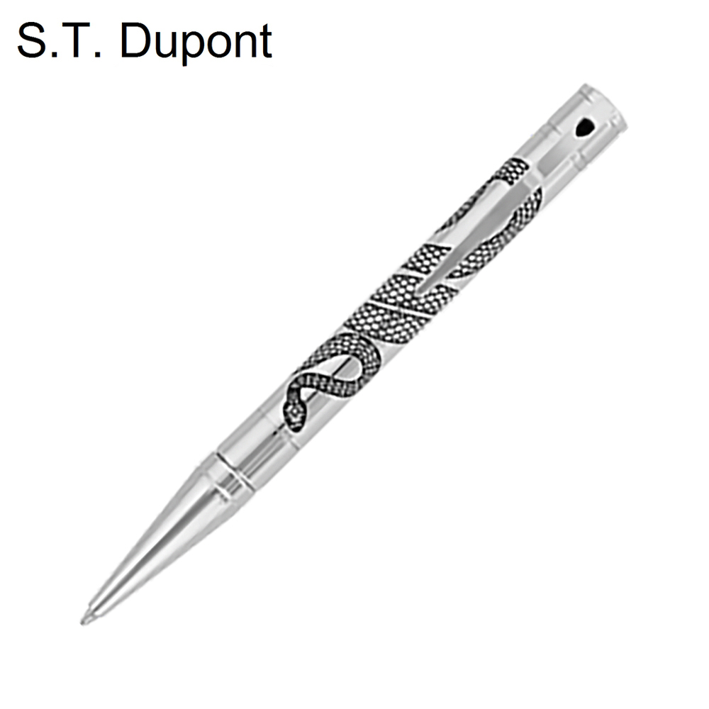 【S.T.Dupont 都彭】原子筆 銀蛇(265222)