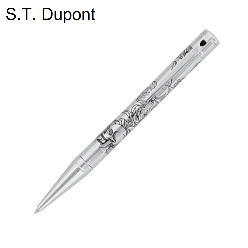 【S.T.Dupont 都彭】原子筆 銀骷髏頭(265225)