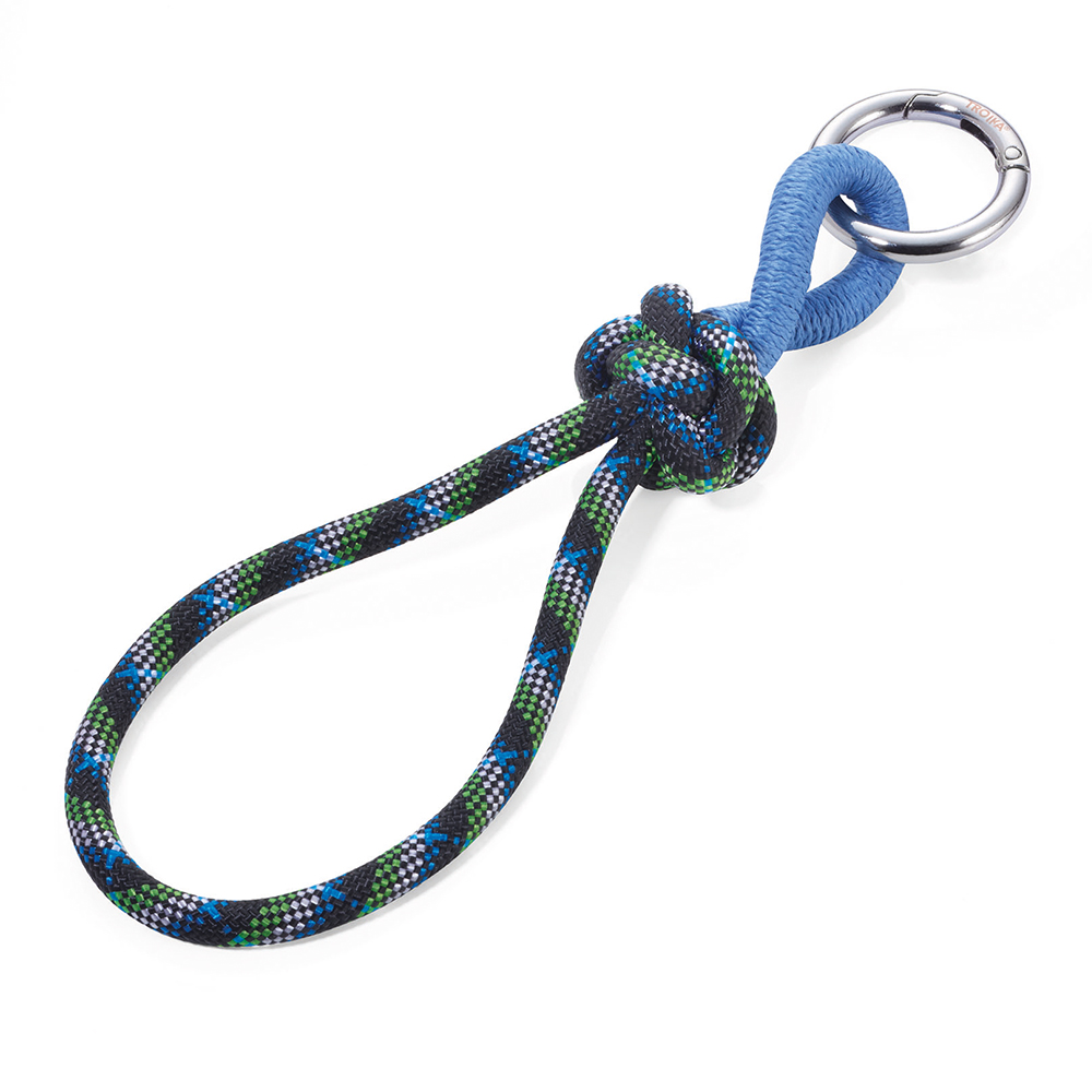 【TROIKA】結繩鑰匙圈(藍色)