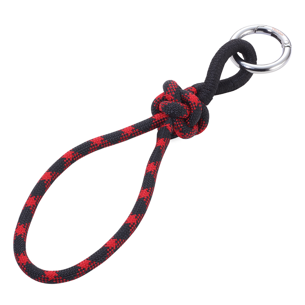 【TROIKA】結繩鑰匙圈(紅黑色)