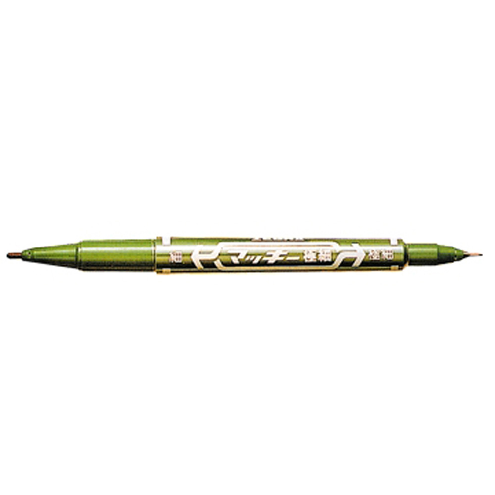 斑馬ZEBRA雙頭極細油性筆MO-120-MC-G/綠/0.5~1.3mm/4支/組