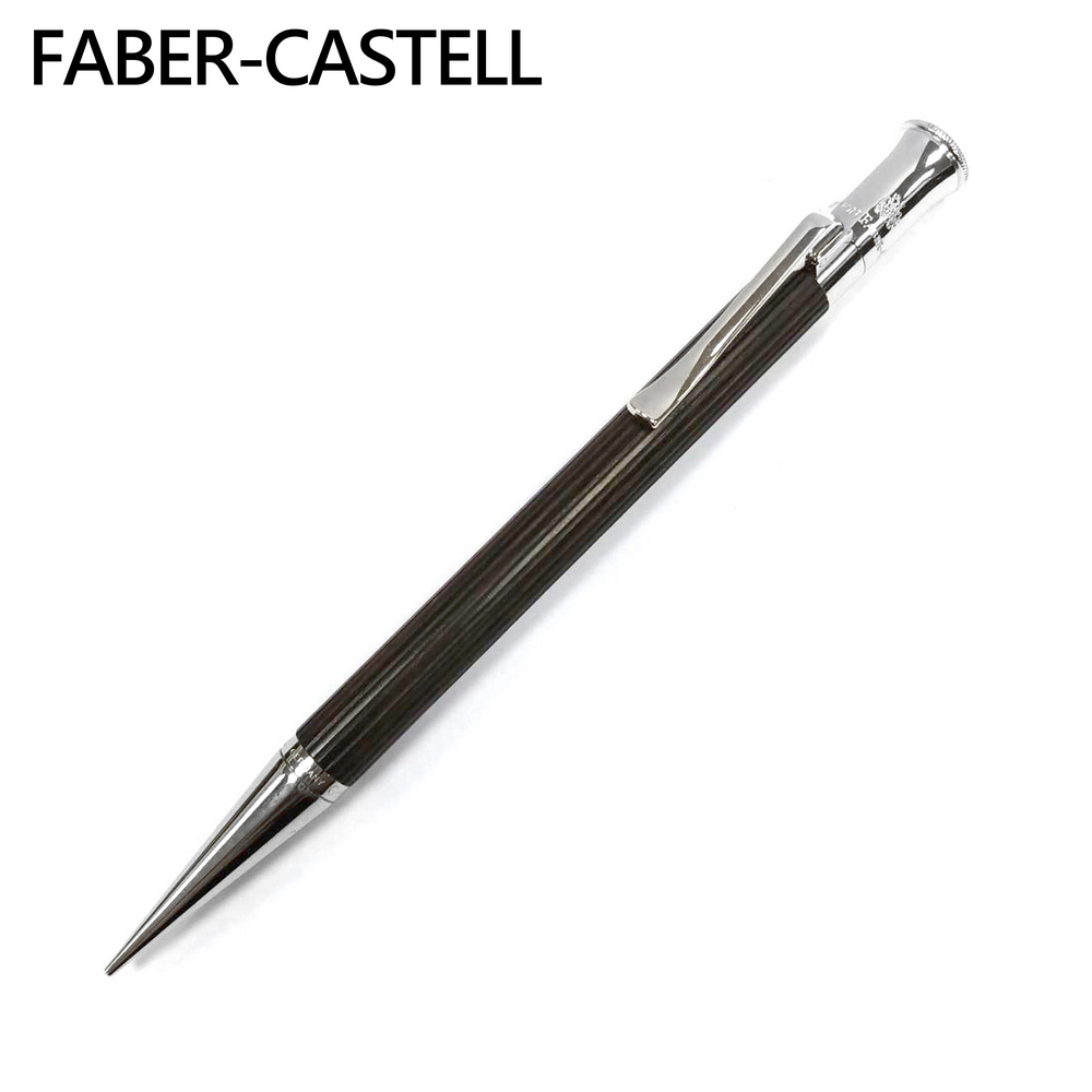 Faber-Castell 鍍白金烏木旋轉鉛筆 135533