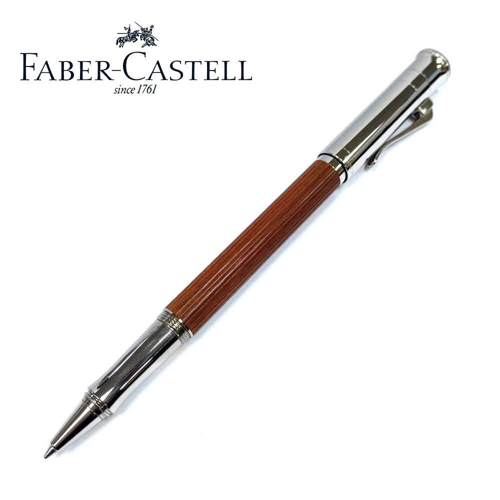 Faber-Castell 鍍白金蘇木鋼珠筆 145510