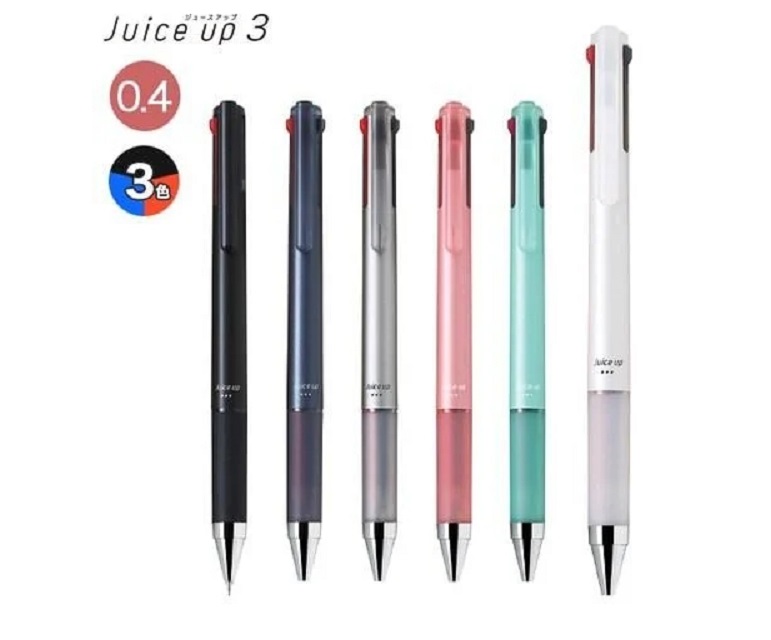 PILOT百樂 Juice up 三色超級果汁筆0.4mm (LKJP-50S4)