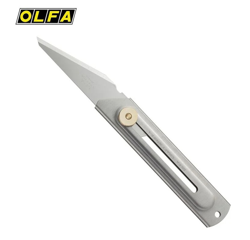 日本進口 OLFA 不鏽鋼工藝刀CK-2 美工刀