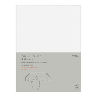 日本 MIDORI《MD Notebook Cover [透明》A5 size (一期一會常態日記專用)