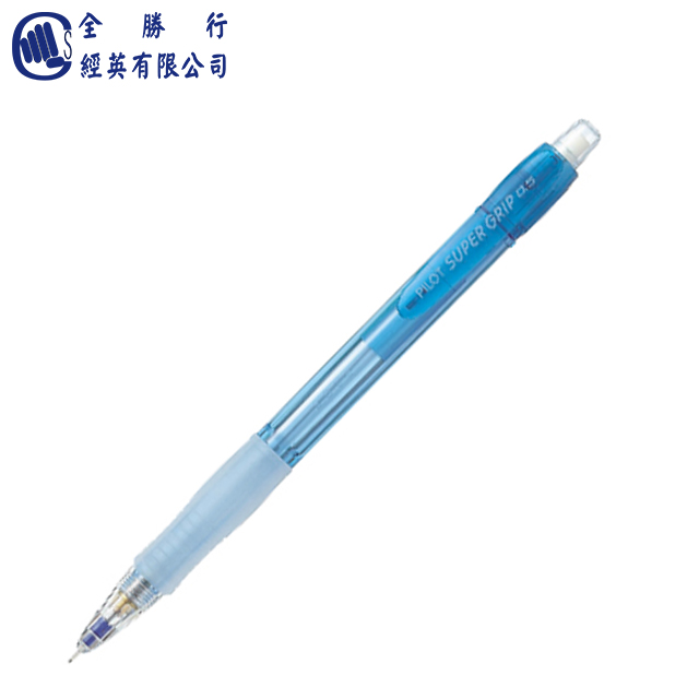 【全勝】百樂 七彩自動鉛筆 透明藍桿(3入)