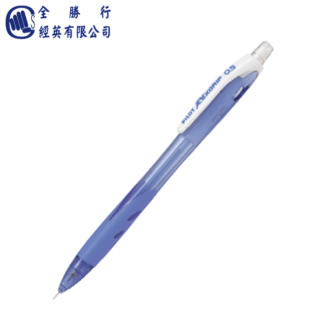 【全勝】百樂 樂彩自動鉛筆 透明藍桿(3入)