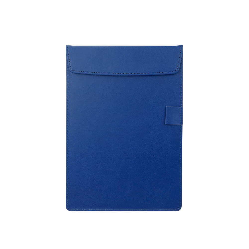 【ABEL】A5多用途皮革板夾(藍色)