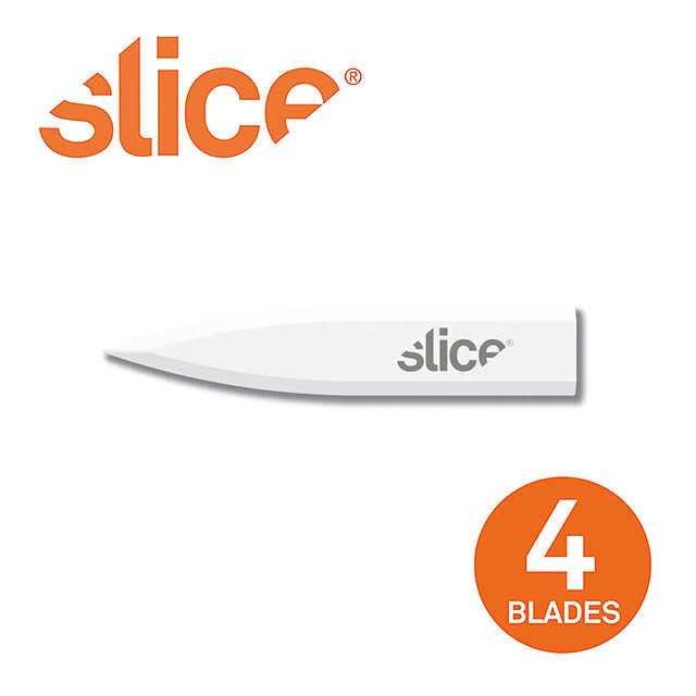 【Slice】陶瓷筆刀替刃-細尖刃 4入組
